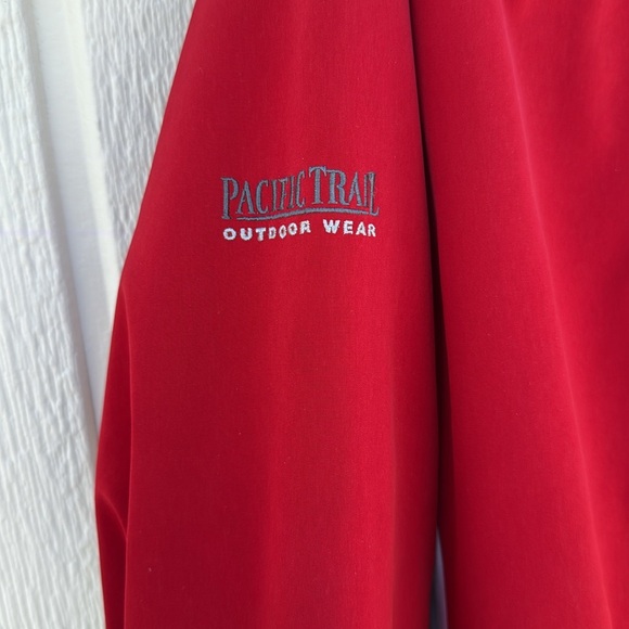 Pacific Trail Outdoor Wear Jacket Full Zip Hood Women’s Size L Extra Pockets Red - Picture 6 of 16